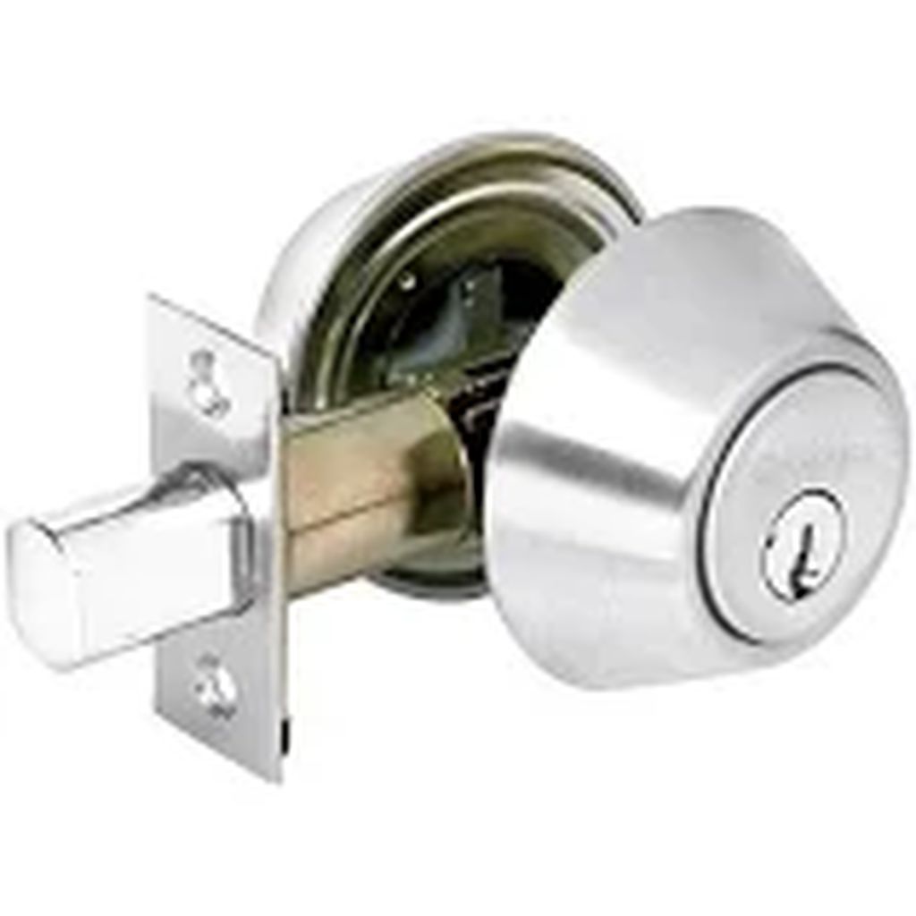 Combo cerraduras, llave-llave, cromo, Hermex Basic CMB-32P, 23621