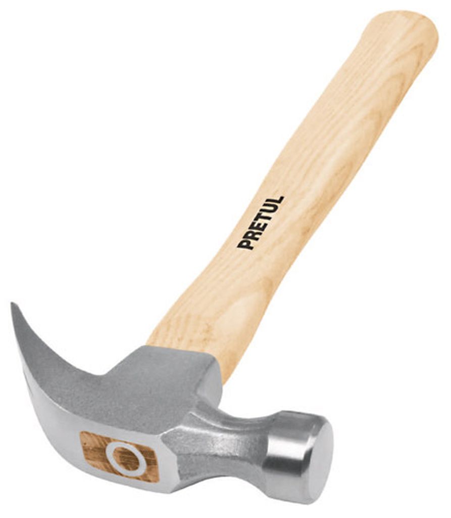 Martillo uña curva 7 oz, Pretul MA-7P, 25000