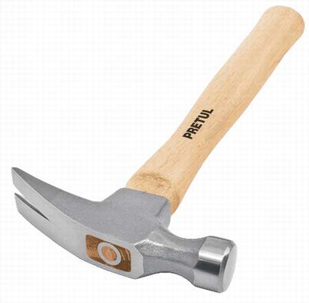 Martillo uña recta 16 oz, Pretul MAR-16P, 25001