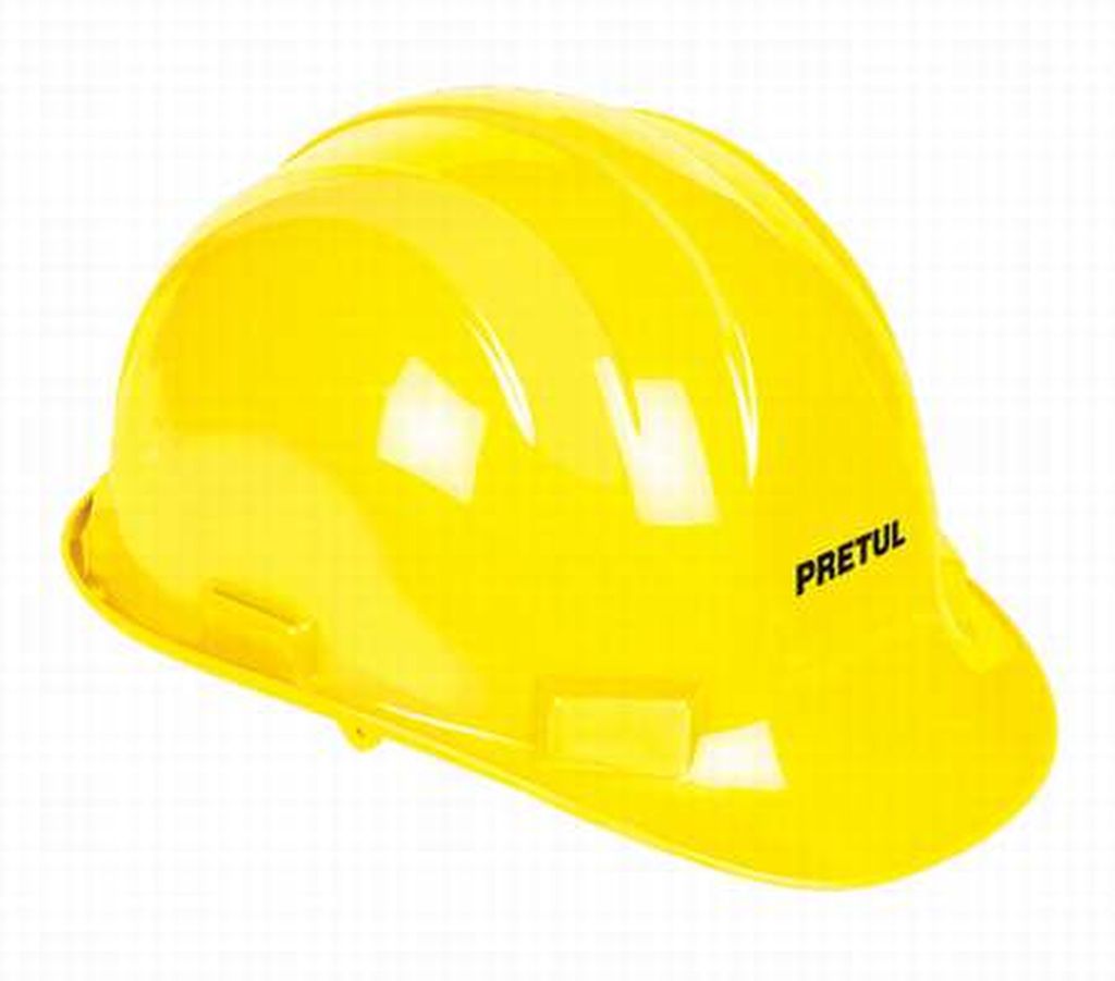 Casco de seguridad, ajuste de intervalos, amarillo, Pretul CAS-AP, 25037