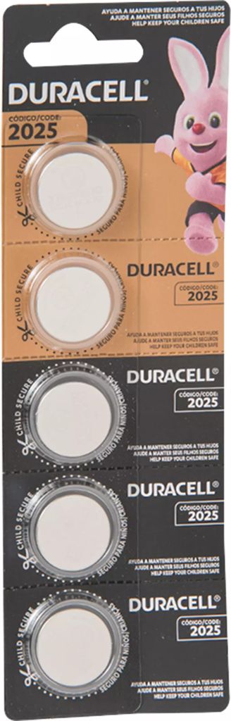 PILA DE LITIO 2025 TIPO BOTON DE 3V DURACELL, DURACELL