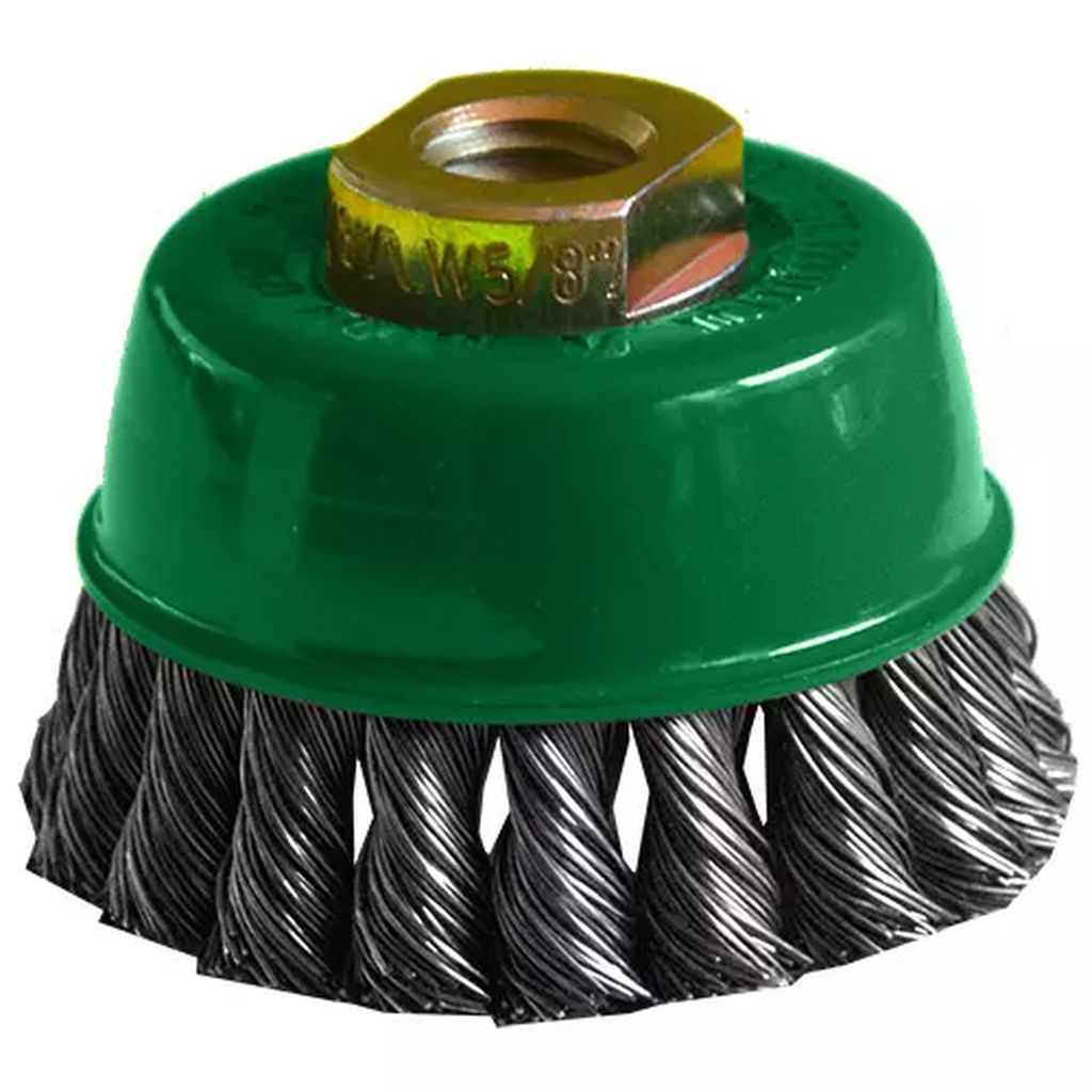 CARDA COPA ALAMBRE TRENZADO 3"X0.020"XMRX3/4" ACERO AL CARBON TENAZIT, TENAZIT