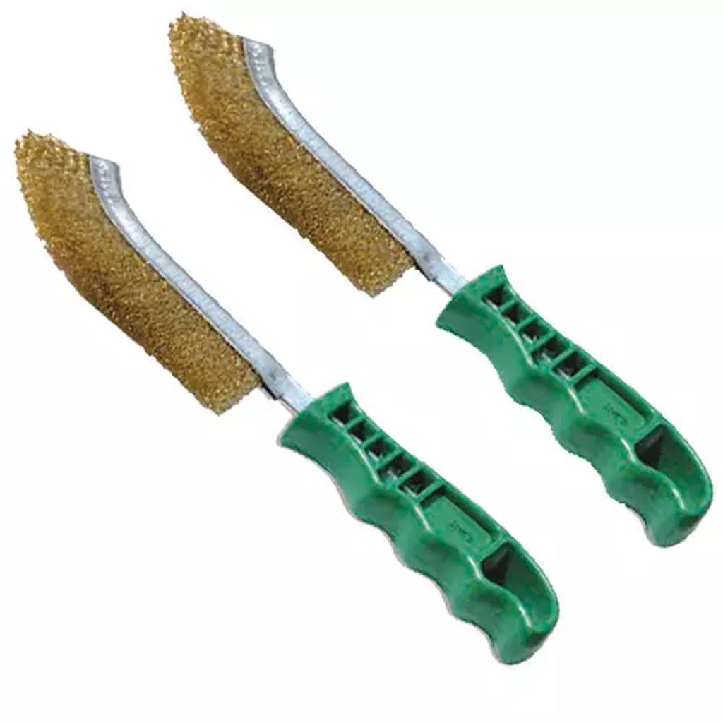 CEPILLO DE ALAMBRE 1"X0.012" 1 HILERA ACERO LATONADO CHIP-CUT, TENAZIT