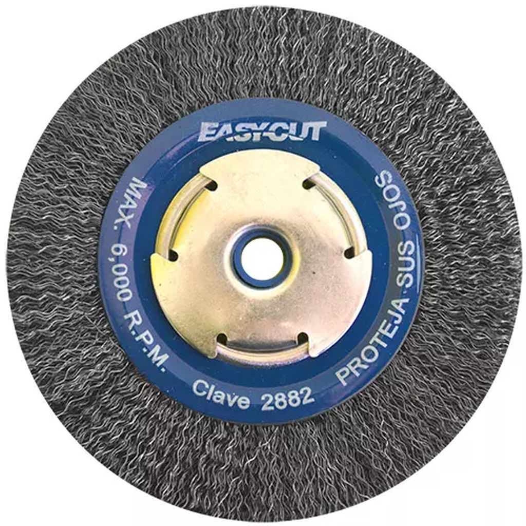 CARDA CIRCULAR ALAMBRE ONDULADO 6"X0.014"X5/8 A 1/2"X7/8" ACERO AL CARBON EASY-CUT, TENAZIT
