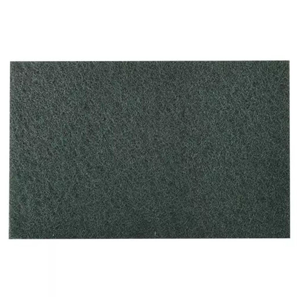 ALMOHADILLA DE FIBRA VERDE GRANO MEDIO 6"X9"X1/4" (152MMX229MMX6MM), TENAZIT