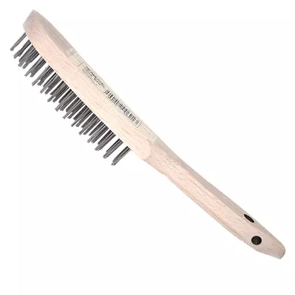 CEPILLO DE ALAMBRE 1"X0.014" 4X16 HILERAS ACERO INOXIDABLE TENAZIT, TENAZIT