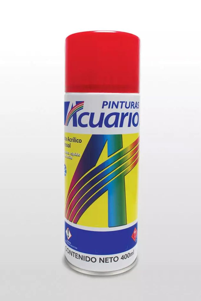 PINTURA EN AEROSOL 400ML ROJO TOMATE, ACUARIO