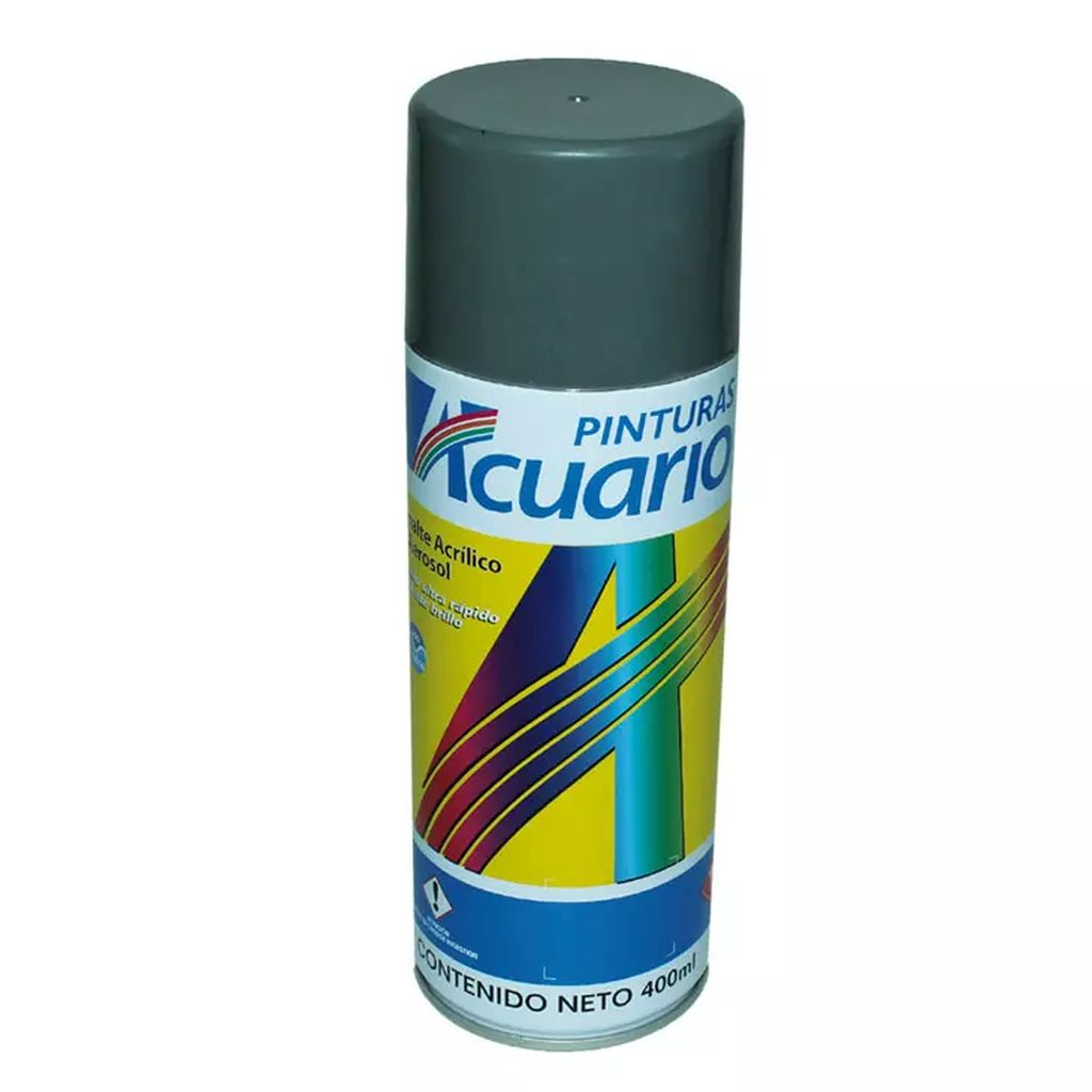 PINTURA EN AEROSOL 400ML GRIS, ACUARIO
