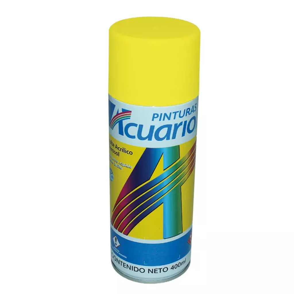 PINTURA EN AEROSOL 400ML AMARILLO LIMON, ACUARIO