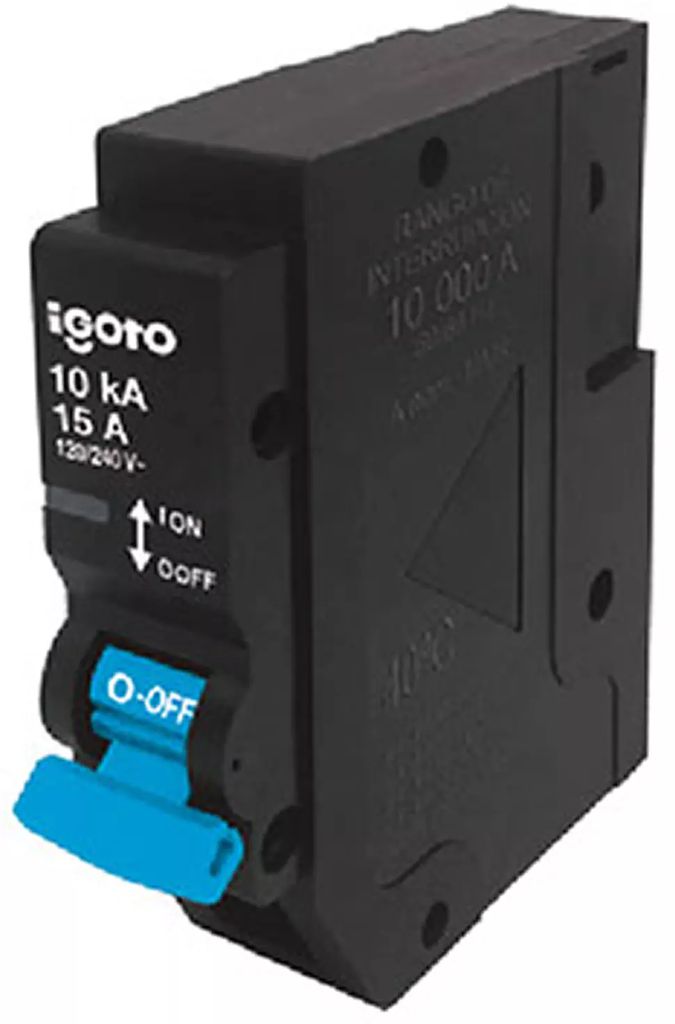 INTERRUPTOR ELECTRICO TERMOMAGNETICO 15A 1 POLO, AXO LIGHT