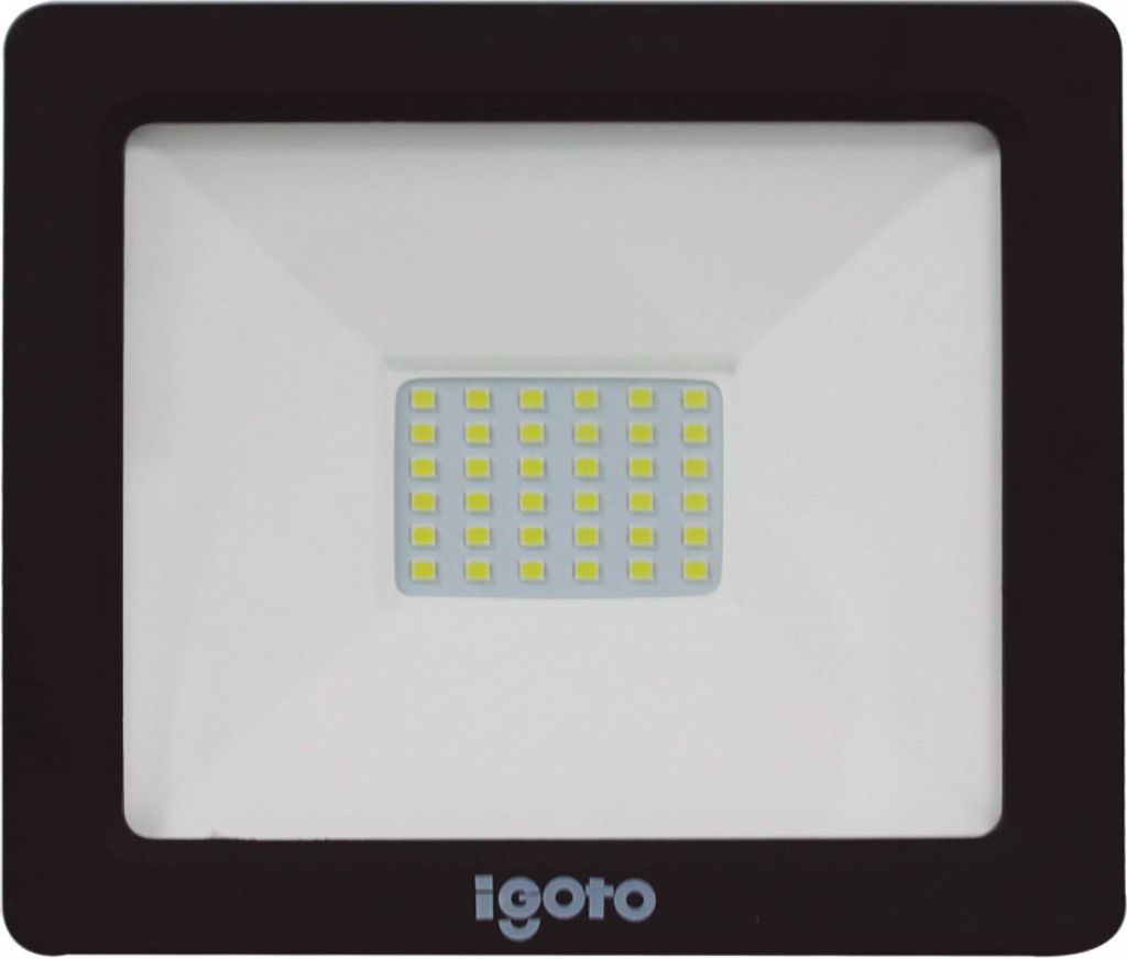 LAMPARA TIPO REFLECTOR DE LED 30 W 1000 LM 110/240 V MARCO NEGRO, AXO LIGHT