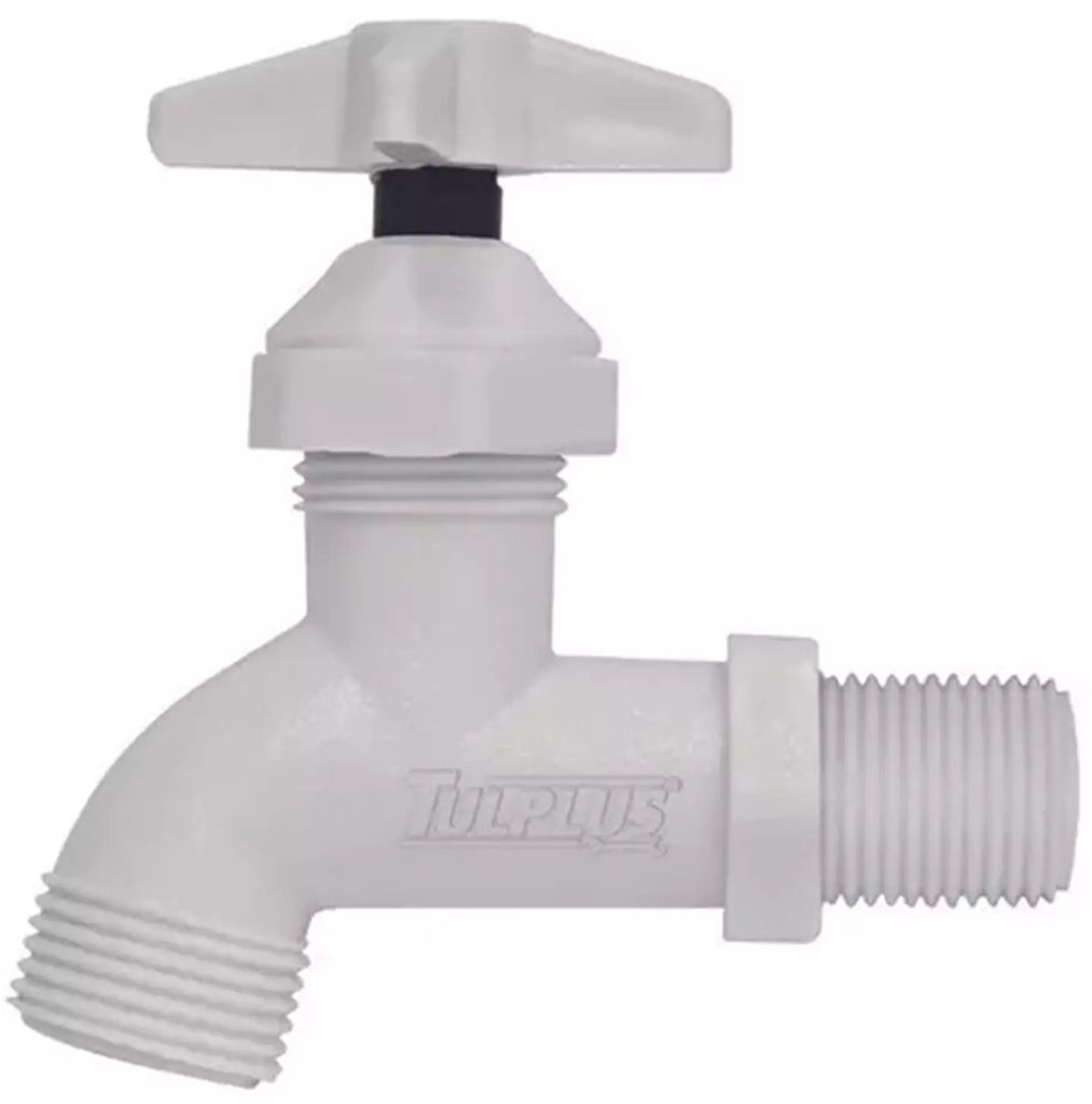 LLAVE PARA JARDIN 1/2" PLASTICO, ADIR