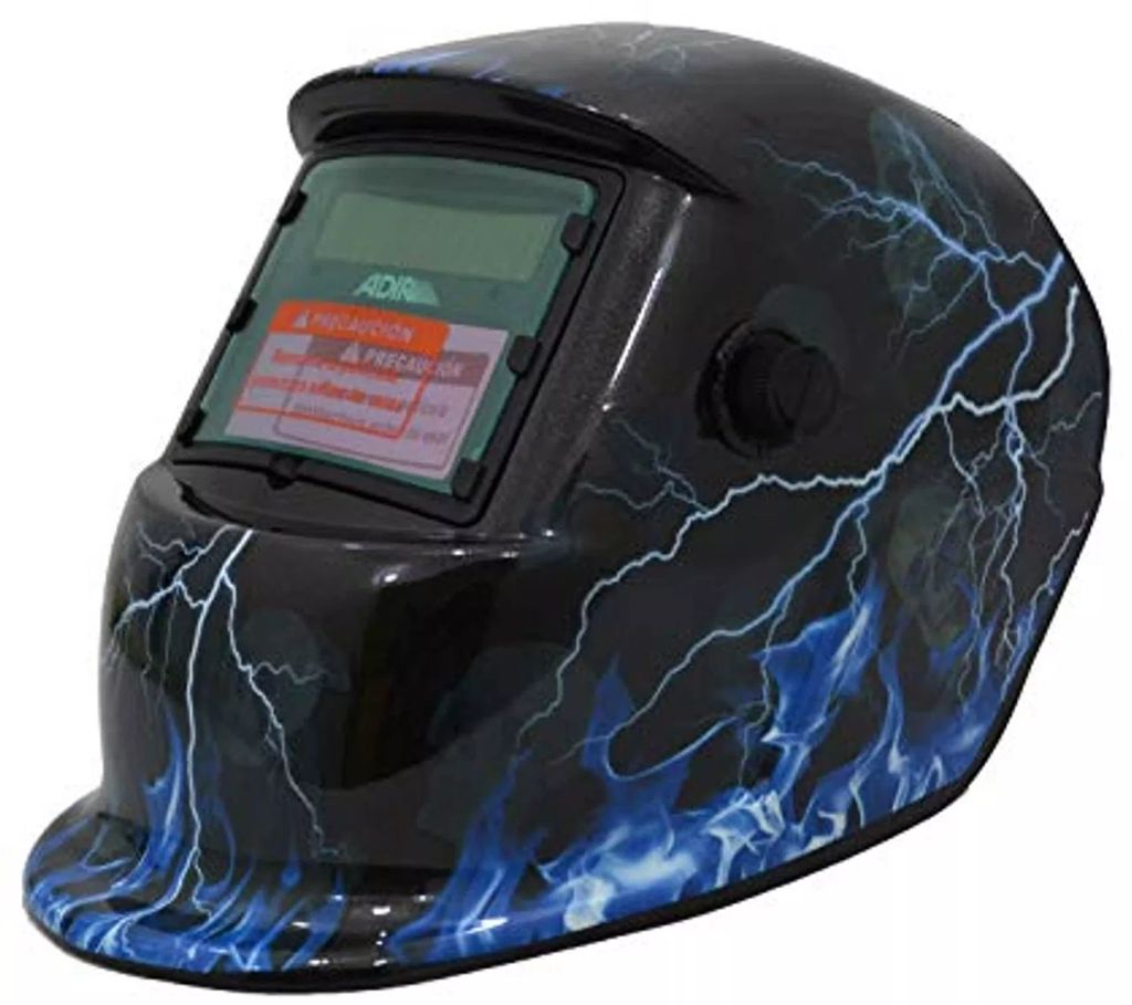 CARETA PARA SOLDAR ELECTRONICA AJUSTE DE MATRACA PROFESIONAL (RAYOS AZULES), ADIR