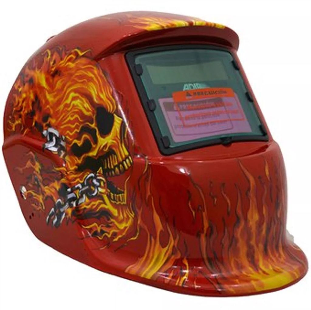 CARETA PARA SOLDAR ELECTRONICA AJUSTE DE MATRACA PROFESIONAL (FUEGO CALAVERA), ADIR
