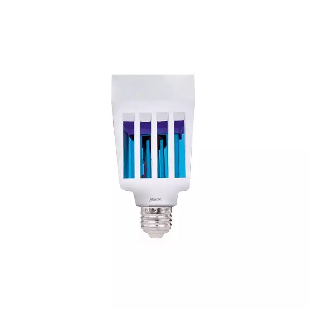 LAMPARA ELIMINADOR DE MOSQUITOS 15W BASE E27 MOSQUITO KILLER, ADIR