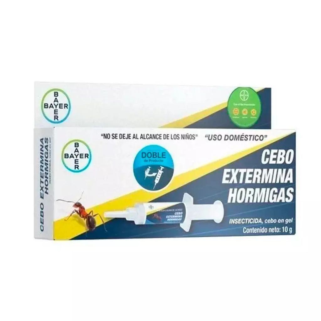 INSECTICIDA P/HORMIGAS EN GEL JERINGA 10 GR, BAYER