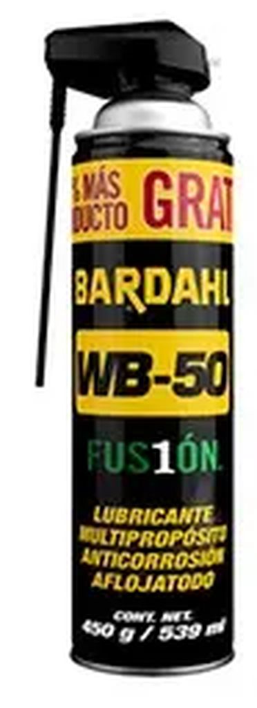 ACEITE AFLOJATODO EN AEROSOL FUSION C/APLICADOR INTELIGENTE 450GR (WB-50), BARDAHL