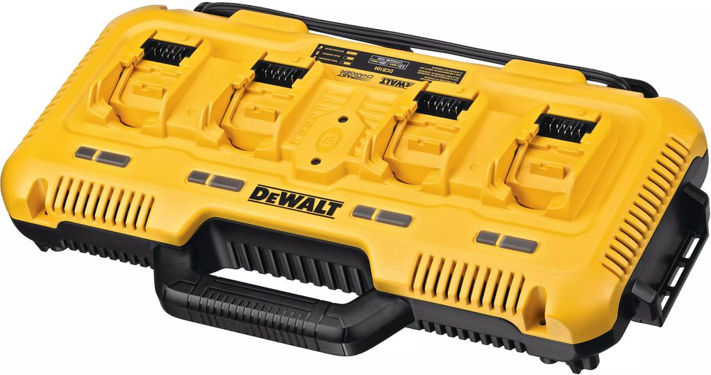 CARGADOR CON 4 PUERTOS PARA BATERIA DE 12 V/20 V, DEWALT