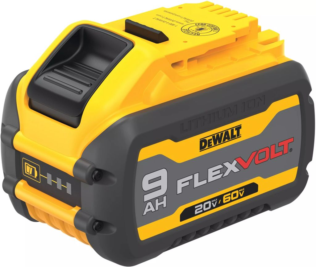 BATERIA PARA HERRAMIENTAS INALAMBRICAS 20/60 V MAX 9.0 AH ION DE LITIO FLEXVOLT, DEWALT