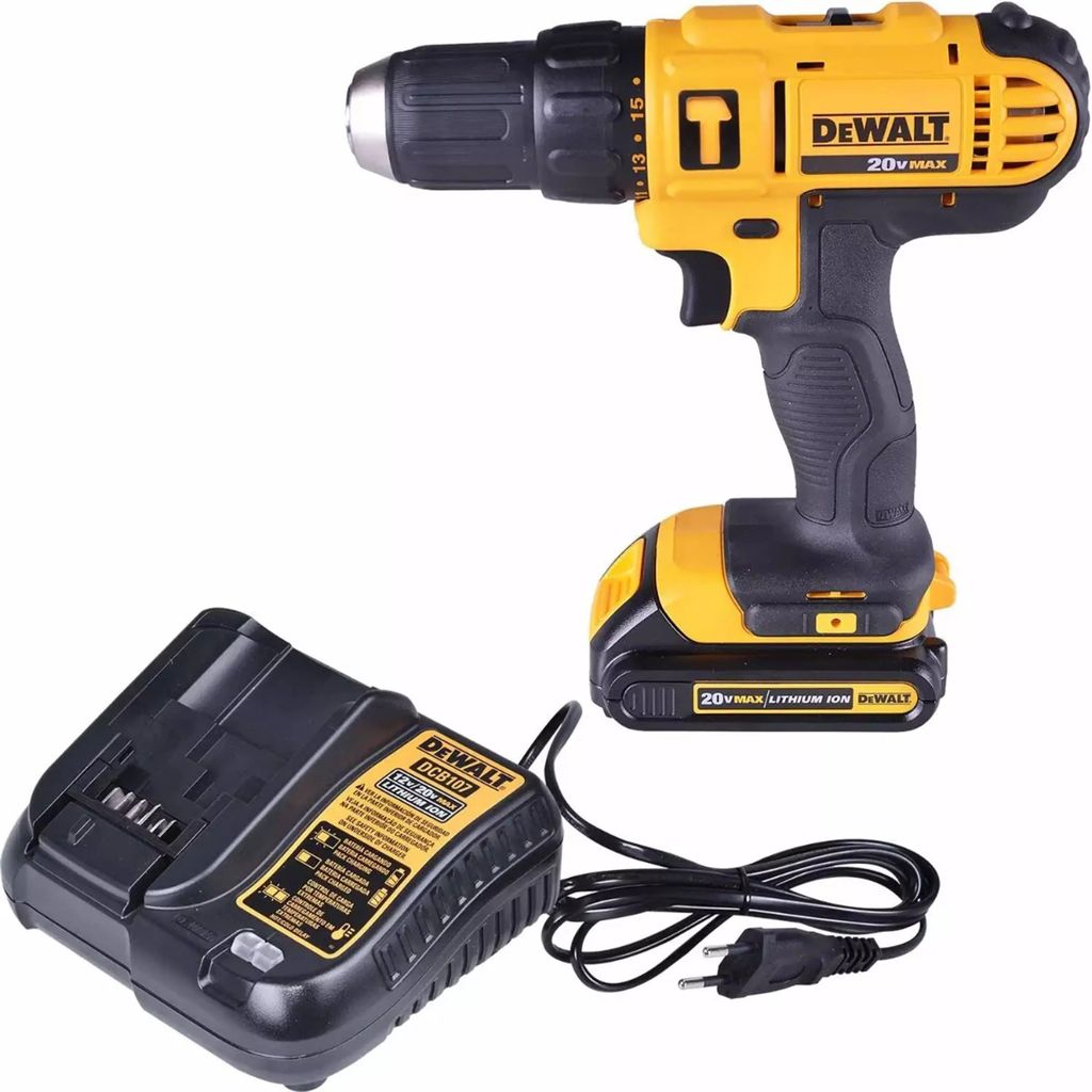ROTOMARTILLO INALAMBRICO 1/2" 20 V 2VR 0-600/0-2000 RPM 0-7650/0-25500 GPM 35 NM 16 POSIC BAT CARG, DEWALT