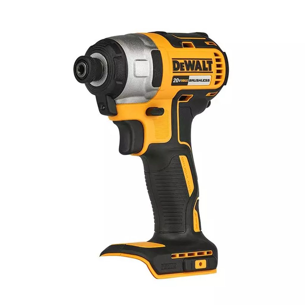 PISTOLA DE IMPACTO INALAMBRICA 1/4" 20V BL ID VVR 0-2800RPM 0-3200 GPM 117 LB/LUZ LED SIN BATERIAS, DEWALT