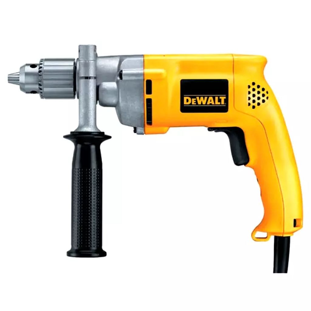 TALADRO 1/2" 600 W VVR 0-850 RPM TRABAJO PESADO, DEWALT