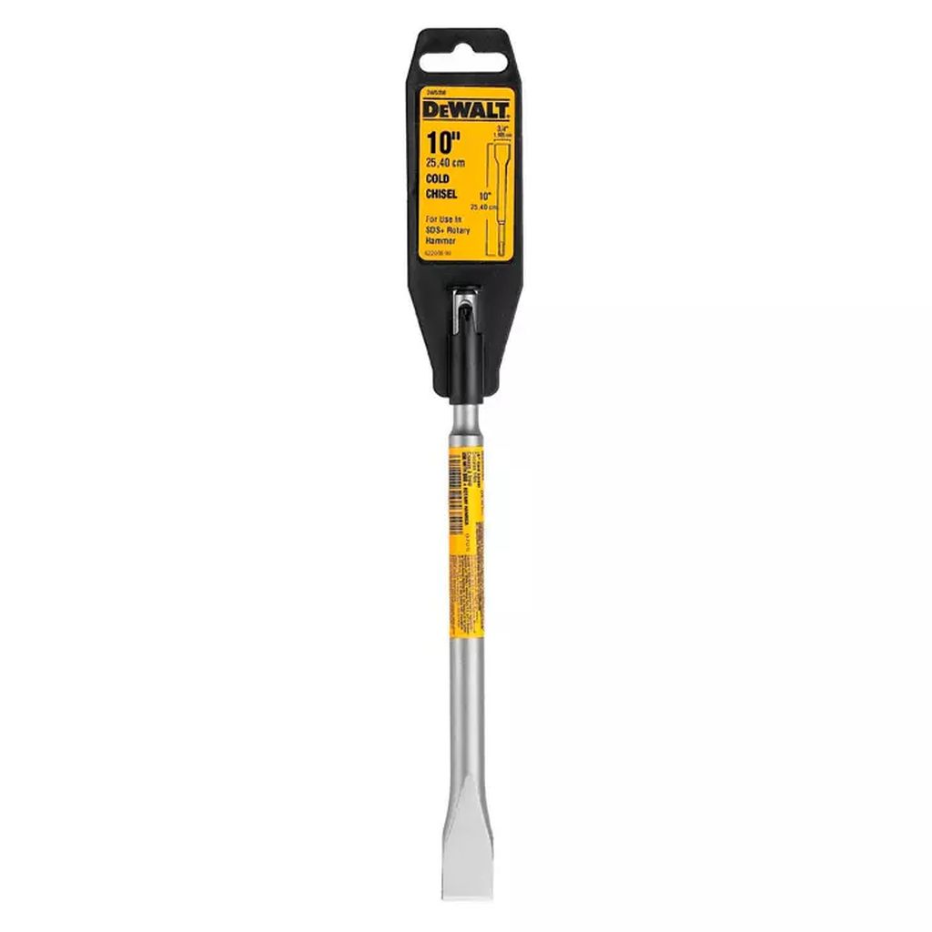 CINCEL PUNTA PLANA ANGOSTA SDS-PLUS 3/4"X10", DEWALT