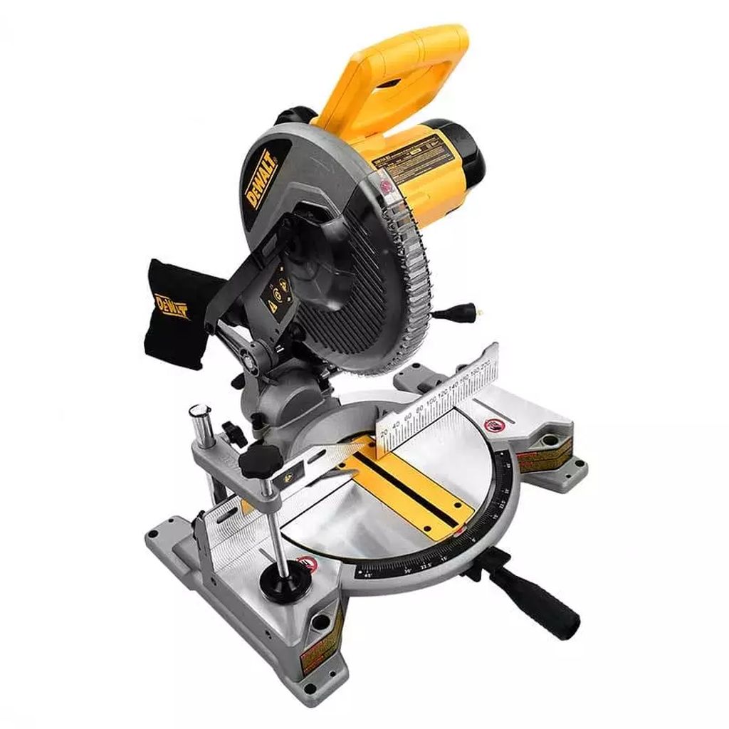 SIERRA INGLETEADORA 10" 1600 W 5000 RPM CON DISCO DE ALUMINIO, DEWALT