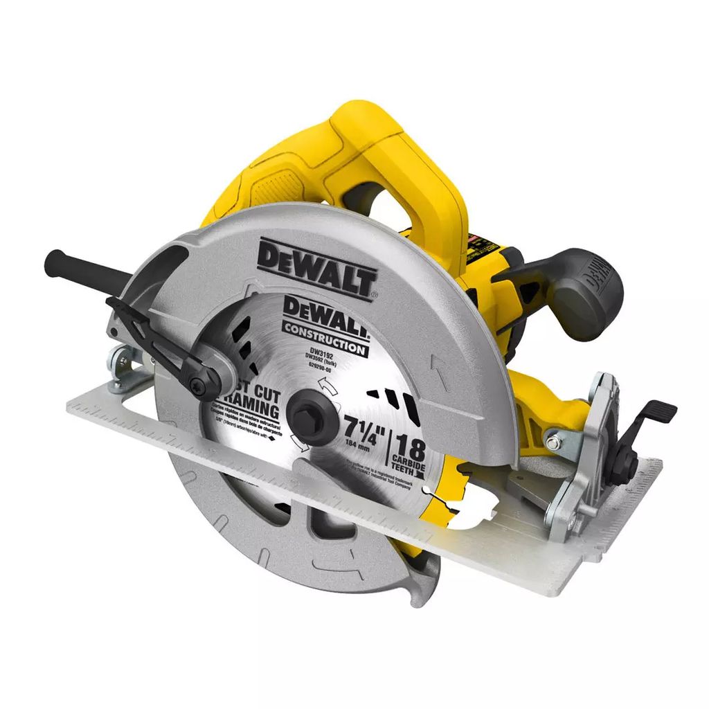 SIERRA CIRCULAR ELECTRICA 7.1/4" 1800 W 5800 RPM EJE DE 5/8", DEWALT
