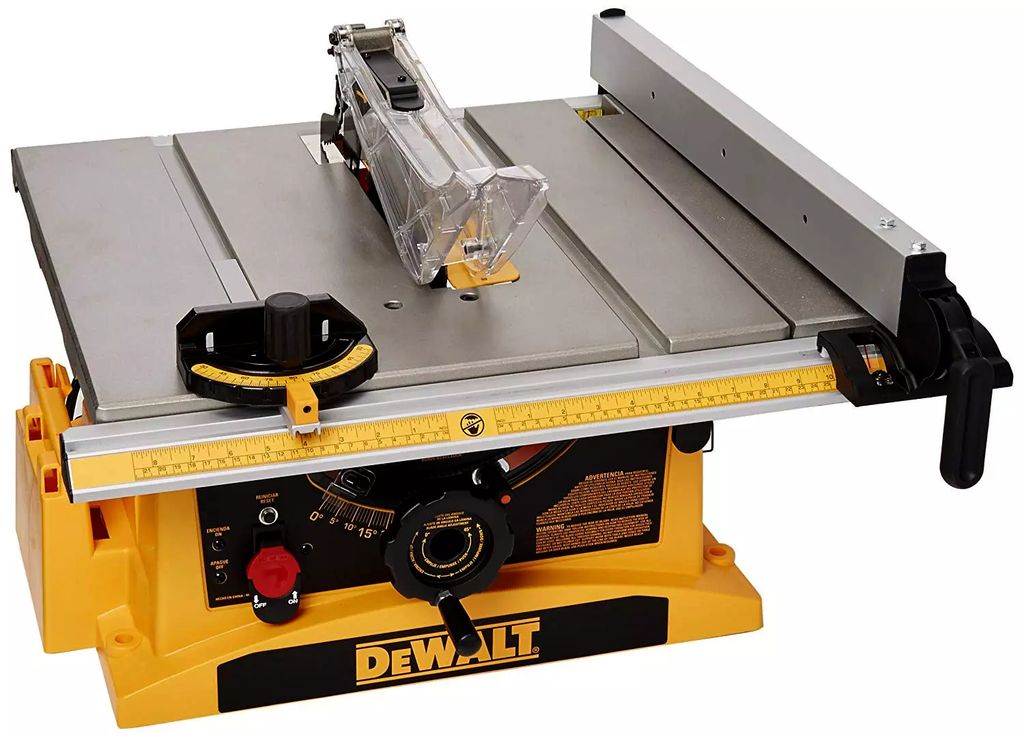 SIERRA DE MESA 10" 2.3/8 HP 1800 W 5000 RPM, DEWALT