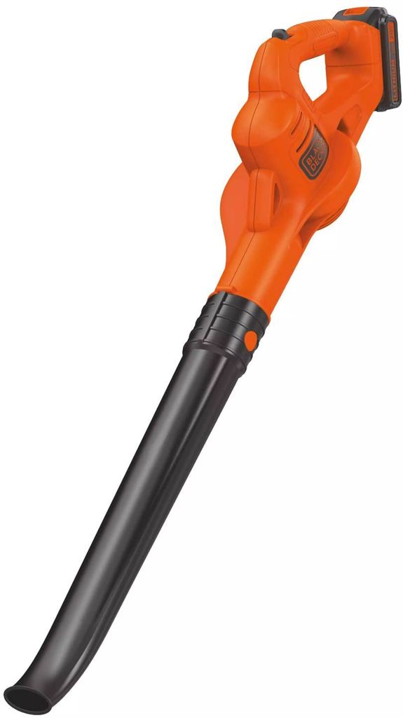SOPLADORA INALAMBRICA 20 V 0-18000 RPM VEL AIRE 200 KM/H DISEÑO SILENCISO Y LIVIANO BATERIA CARGADOR, BLACK AND DECKER