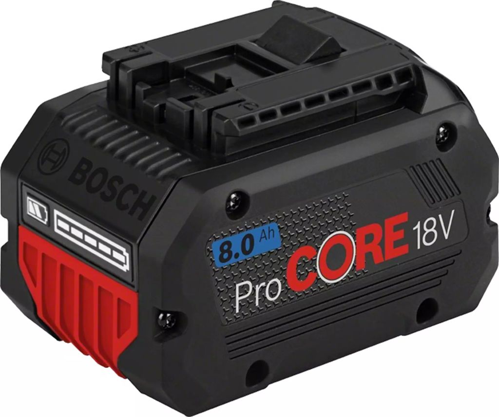 BATERIA 18 V ION DE LITIO 08.0 AH INDICADOR DE CARGA COOLPACK 2.0 (PROCORE18V 8.0 AH), BOSCH
