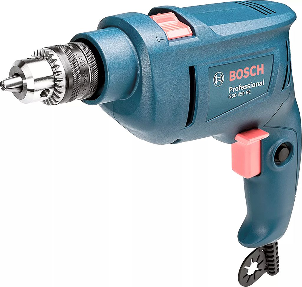 ROTOMARTILLO 3/8" 450 W VVR 0-3100 RPM 0-49600 GPM (GSB 450), BOSCH