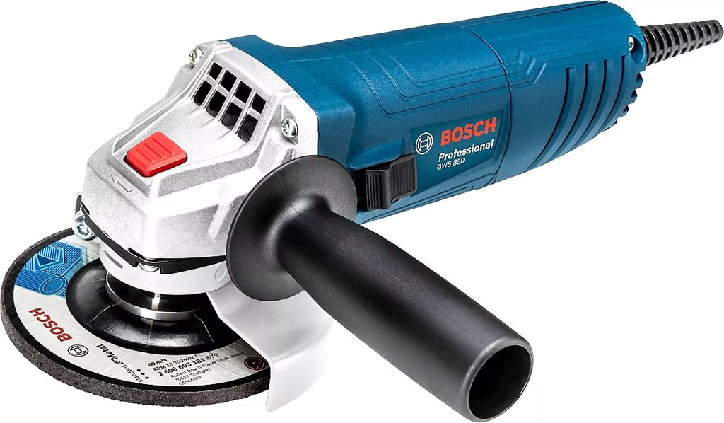 MINI ESMERILADORA ANGULAR 4.1/2" 850 W 11000 RPM 5/8-11 (GWS 850), BOSCH