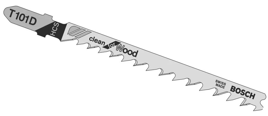 SEGUETA P/SIERRA CALADORA T. T AAC 075 MM X 06 DPP P/MADERA (CLEAN FOR WOOD) (5 PZAS), BOSCH