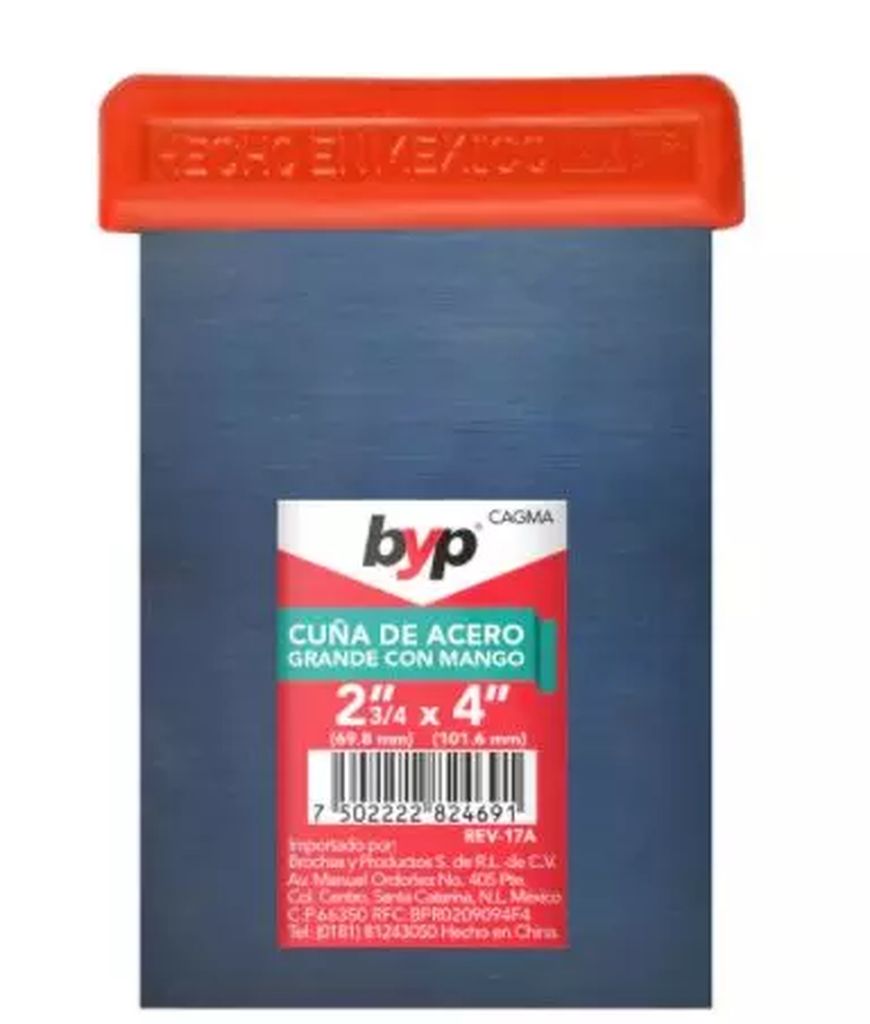 CUÑA P/PINTOR CHICA C/MGO  2-3/4" X 4.5",