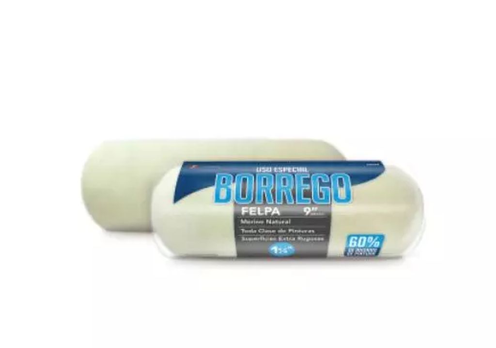 FELPA P/RODILLO 9" BORREGO 1 1/4", BYP