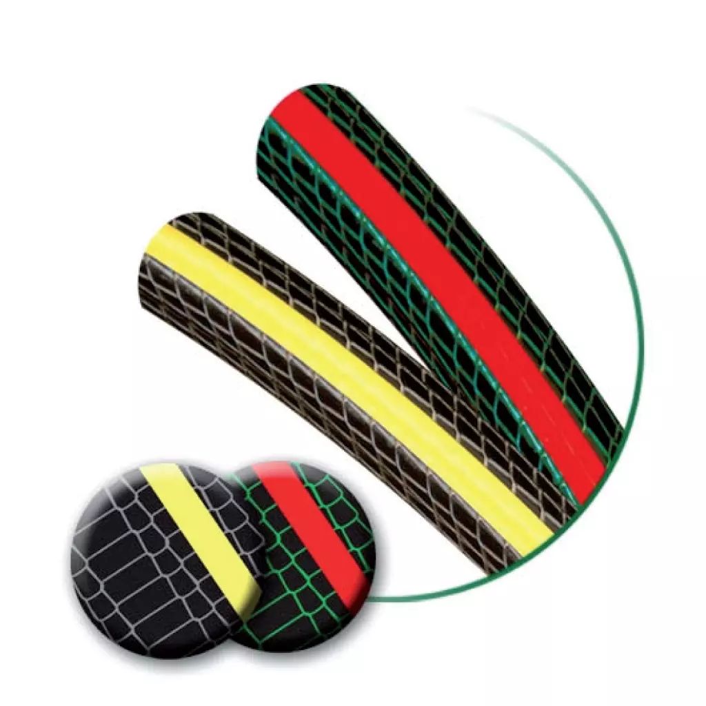 MANGUERA PARA JARDIN EN ROLLO 1/2" (13MM) X 100MT KELOS-ONCE VERDE, BORO