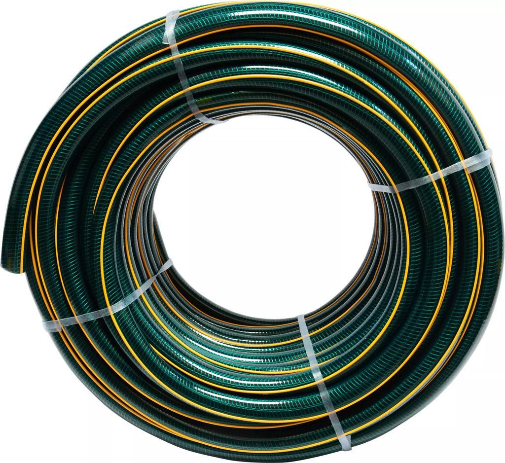 MANGUERA PARA JARDIN EN ROLLO 1" (25MM) X 100MT KELOS-NG VERDE USO RUDO, BORO