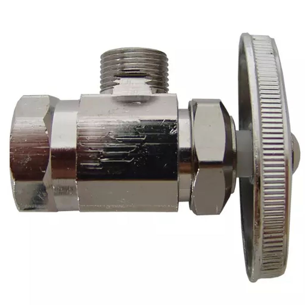 LLAVE ANGULAR PARA CONTROL DE AGUA 1/2"X3/8", COFLEX