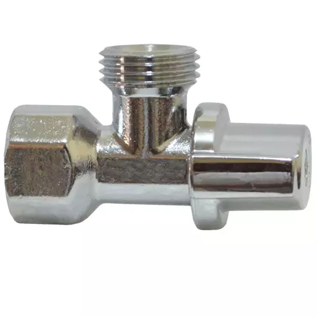 LLAVE ANGULAR PARA CONTROL DE AGUA 1/2"X1/2" 1/4 DE VUELTA, COFLEX