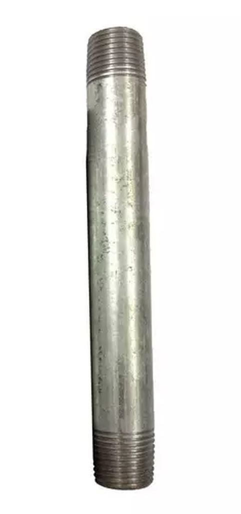 NIPLE GALVANIZADO 1/2" X 40 CM, CIFUNSA