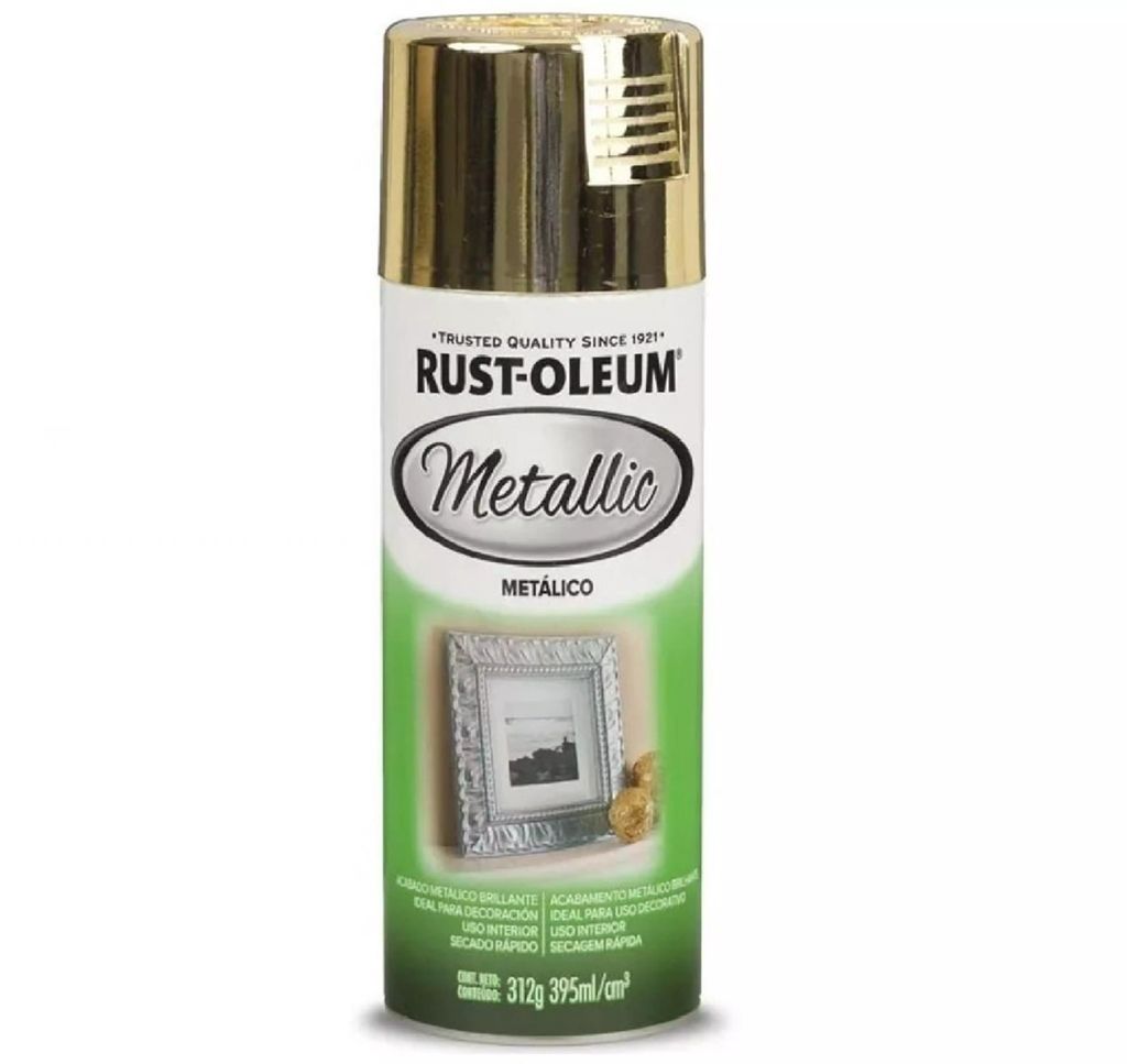 PINTURA EN AEROSOL 395ML ORO METALICO (METALLIC), RUST OLEUM