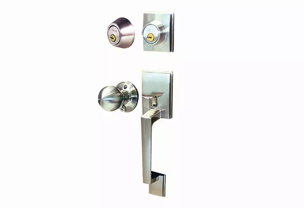 CERRADURA DE GATILLO/PERILLA LLAVE/LLAVE NIQUEL SATINADO BOSTON, DEXTER