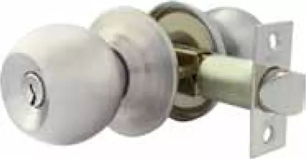 CERRADURA POMO TUBULAR BAÑO ACERO INOXIDABLE BARZA, DEXTER