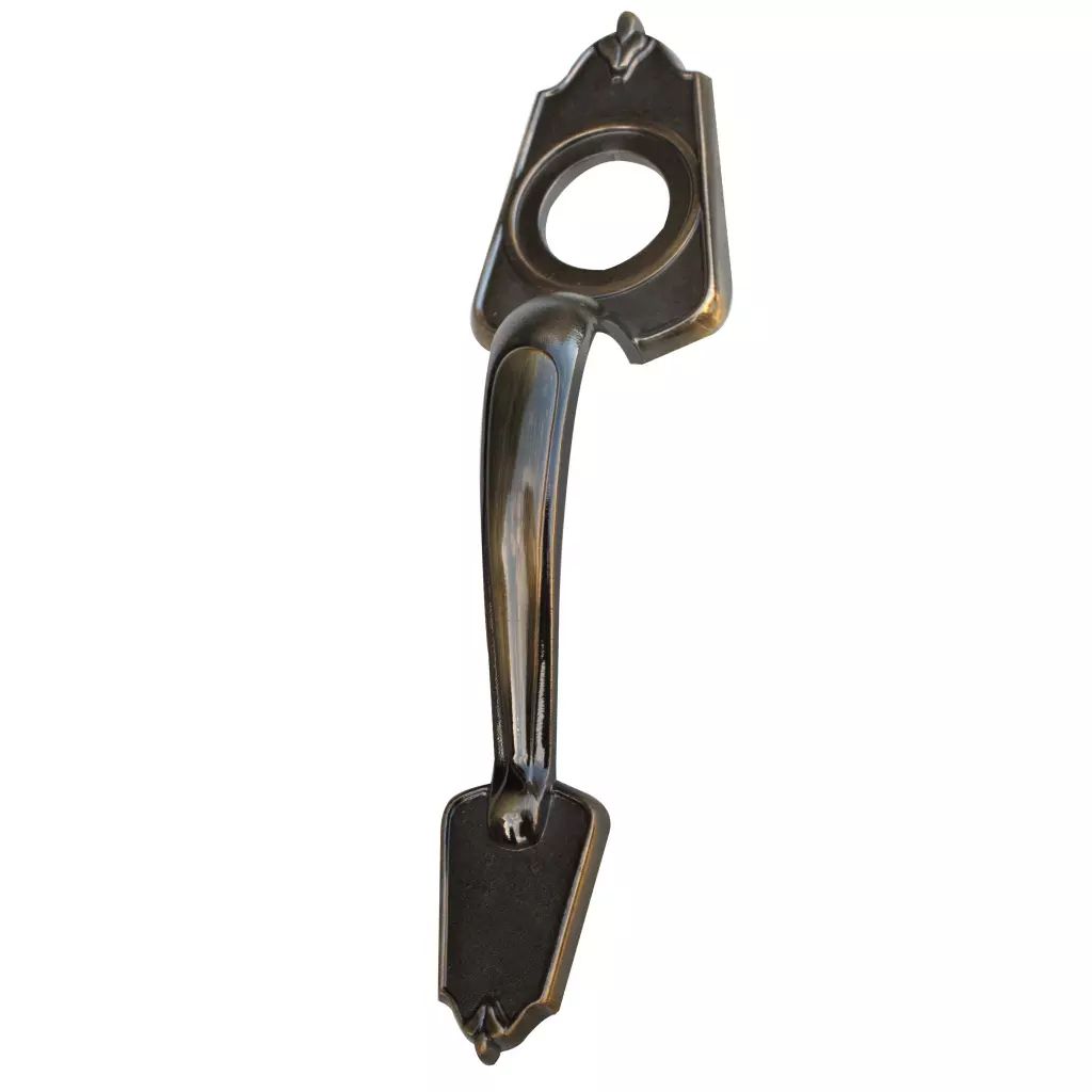 CHAPETON EXTERIOR PARA CERRRADURA DE GATILLO LATON ANTIGUO (BLISTER), DEXTER