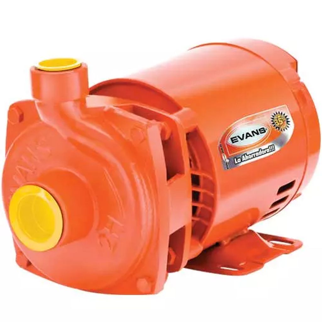 BOMBA CENTRIFUGA 1/2HP 1" X 1" 608W ALTURA 17.6MT IMPULSOR DE NYLON, EVANS