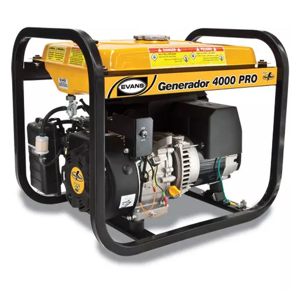 GENERADOR MONOFASICO 120 V 7.5 HP 4.0 KVA / 4,000 W THUNDER 15 LT (3.96 GAL), EVANS