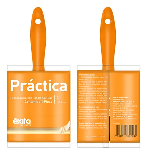 BROCHA 1/2" PRACTICA, EXITO