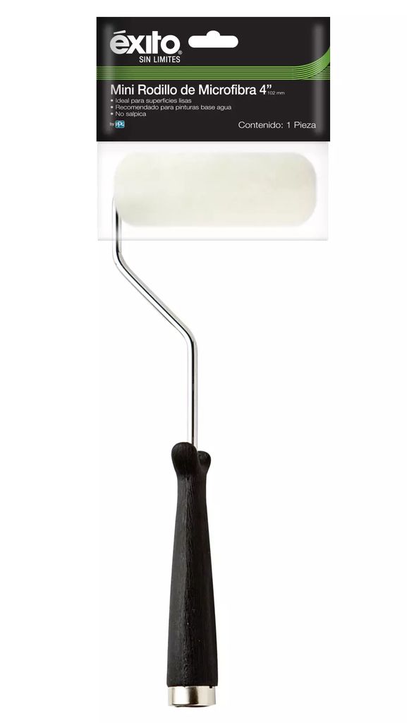 RODILLO COMPLETO MICROFIBRA 4", EXITO